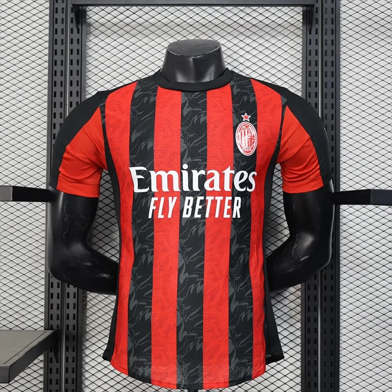 AC Milan Style Soccer Jersey Rossoneri Home Kit