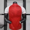 2026 Arsenal Style Home Soccer Jersey - Elite Red & White Football Shirt - Unbranded High-Performance Teamwear