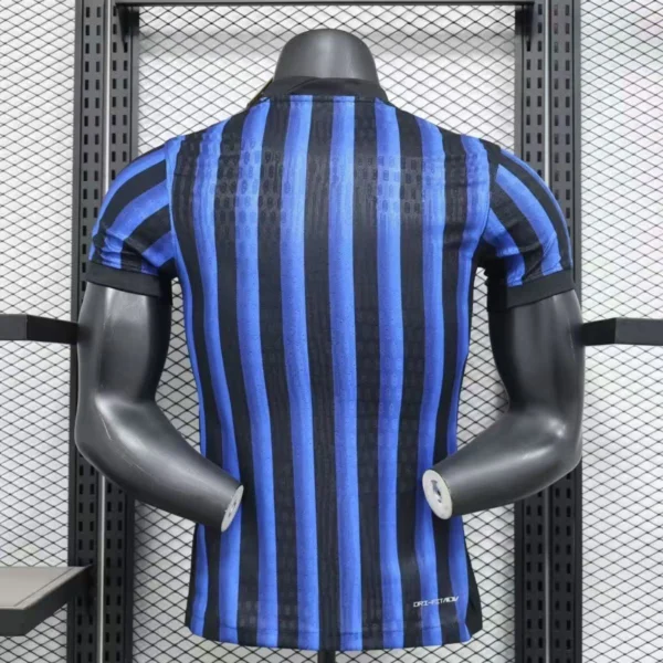 2026 Inter Milan Style Home Soccer Jersey - Elite Nerazzurri Blue & Black Football Shirt - Unbranded High-Performance Teamwear