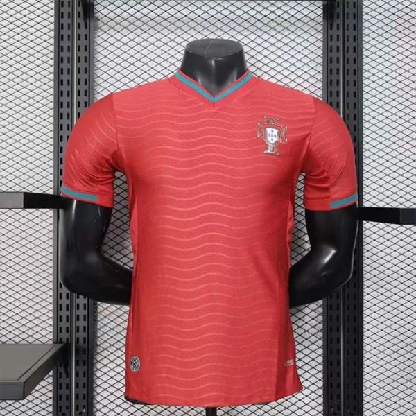 jerseyforge-2026-portugal-soccer-jersey-red-front Wholesale Portugal Style Soccer Jersey 2026 Elite Red Wave Edition