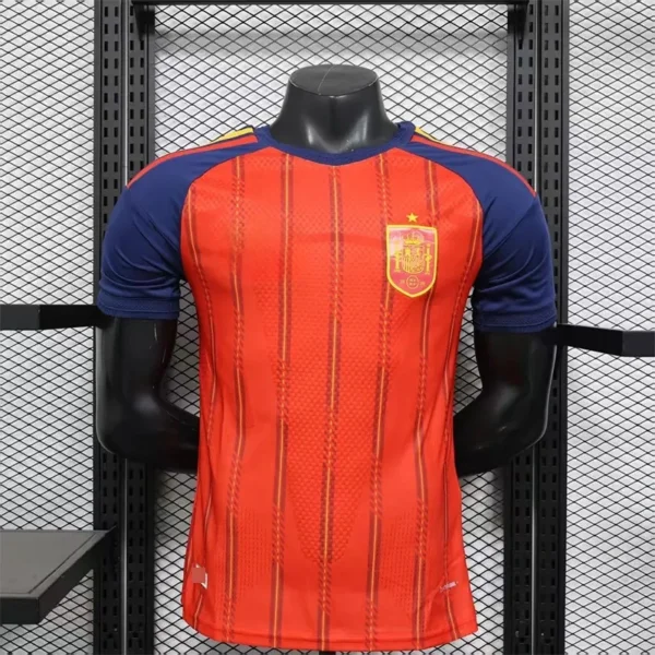 jerseyforge-2026-spain-soccer-jersey-red-front Wholesale Spain Style Soccer Jersey 2026 Red & Navy Edition