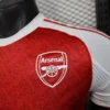 2026 Arsenal Style Home Soccer Jersey - Elite Red & White Football Shirt - Unbranded High-Performance Teamwear