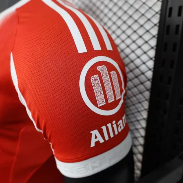 2026 Bayern Munich Style Home Soccer Jersey - Elite Red & White Football Shirt - Unbranded High-Performance Teamwear