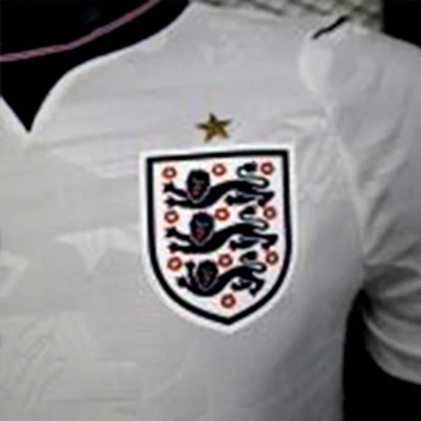 2026 England Style National Team Soccer Jersey - Elite White Three Lions Edition - Unbranded High-Performance Teamwear
