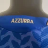 jerseyforge-italy-jersey-back-neck-azzurra-detail 2026 Italy Style National Team Soccer Jersey - Azure Blue Leaf Edition - Unbranded High-Performance Teamwear